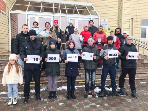 Жители Богандинского прошли «10 000 шагов к жизни»