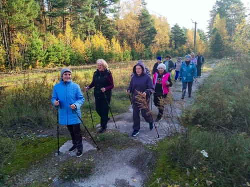 Дружно отметили День пожилого человека в духе активного долголетия, физкультуры и спорта!
