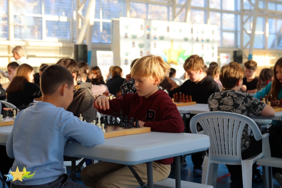 В нашей спортивной школе прошел большой шахматный турнир